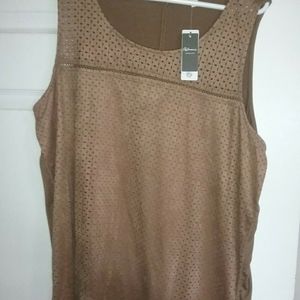 Reitmans light brown tank top XXL
